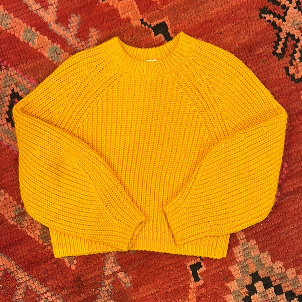 H&M Bright Orange Sweater